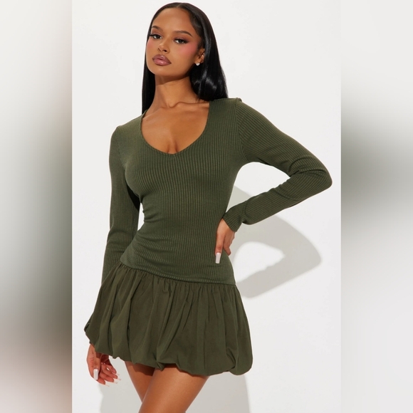 Mini Bubble Dress - Picture 1 of 4